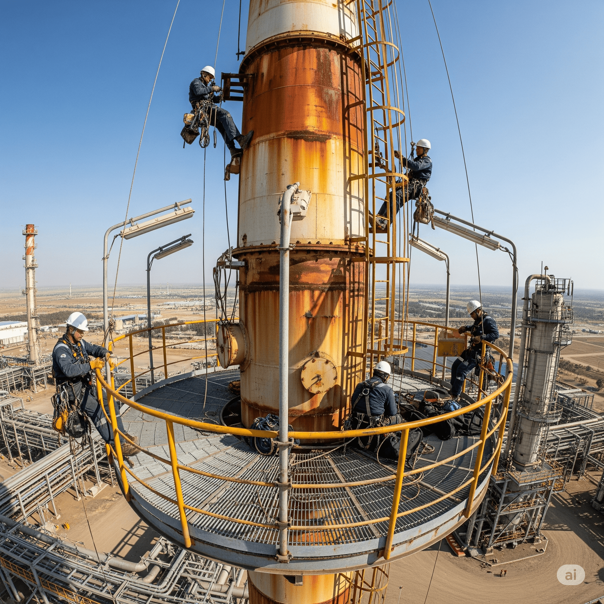 specialized flare stack & corrosion inspections​